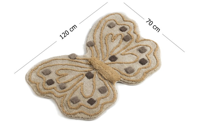 Mijölnir Kelebek - Brown Alfombrilla de baño Multicolor
